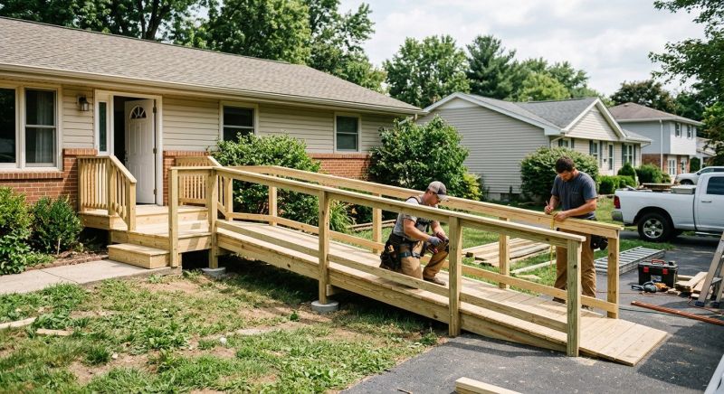 Wheelchair Ramp Installation in Kansas City, KS
